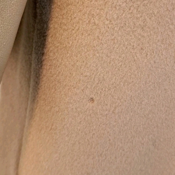 Tomaso Stefanelli Wool Coat Leather Sleeves Camel Italian Designer Sz XL 46 - Picture 14 of 14